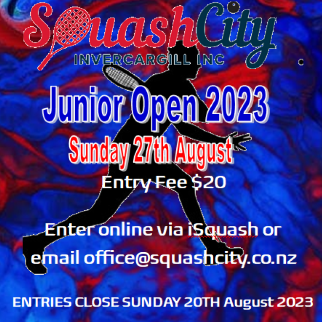 2023 Squash City Junior Open